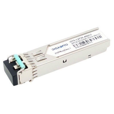 émetteur simple visuel 1270nm 1610nm 40km SMF LC DDM MSA de l'émetteur-récepteur CWDM de 3Gbps IDS SFP