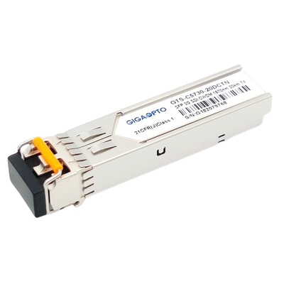 émetteur simple visuel non MSA 1270nm 1610nm 20km SMF LC DDM de l'émetteur-récepteur CWDM de 3Gbps DVI SFP
