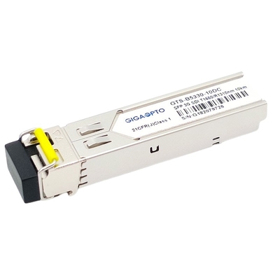 module pathologique visuel unitaire DDM MSA d'émetteur-récepteur de modèles du module TX1550nm RX1310nm 10km de BiDi SFP du mode 3Gb/S