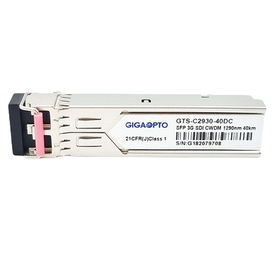 modèles pathologiques visuels de module d'émetteur-récepteur de SFP de récepteur d'émetteur de 3Gb/S CWDM 40km MSA
