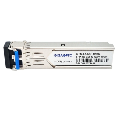 les modules d'émetteur-récepteur de SFP 1310nm 10km SMF de vidéo de 3G IDS SMPTE duplexent les DOM MSA Pinout de LC