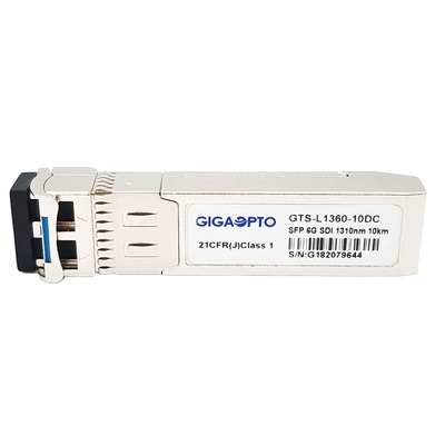 module visuel 1310nm 10km LC DOM For SD/HD/3G/6G/SDI de l'émetteur-récepteur 6G