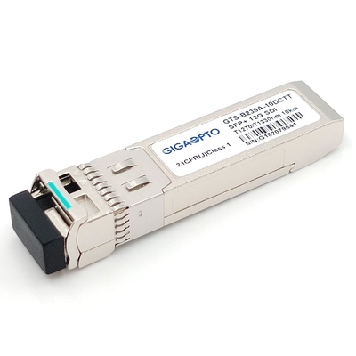 module d'émetteurs optiques visuel de l'émetteur-récepteur 1270nm TX1 1330nm TX2 de 12G IDS SFP+ BiDi SFP double