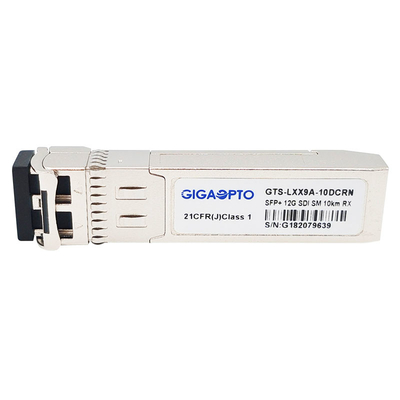 NON récepteur visuel 1310nm 10km LC de MSA 12G IDS SFP pour 12G 6G 3G HD SD-SD