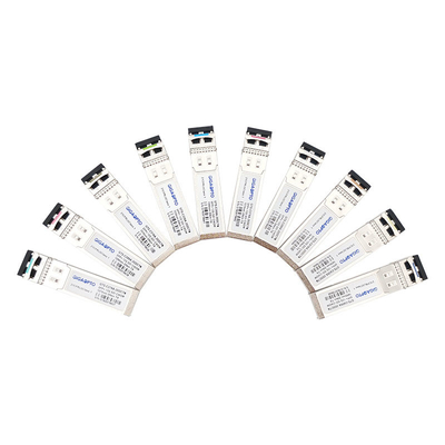 émetteur diagnostique optique simple 20km LC de Digital SFP d'émetteur-récepteur visuel de 12Gb/S CWDM 1270 1450nm