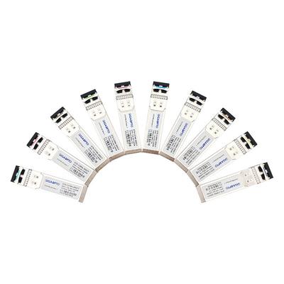 les DOM MSA Pinout de l'émetteur 20KM LC de l'émetteur SFP+ Tx 1270~1450nm DFB de 12G IDS CWDM