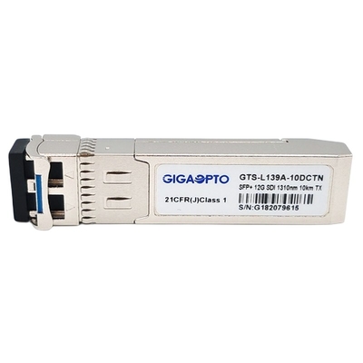 de 12Gbps 10km de l'émetteur 1310nm simple de SFP d'émetteur-récepteur de module les DOM de MSA visuels Pinout LC SMF non