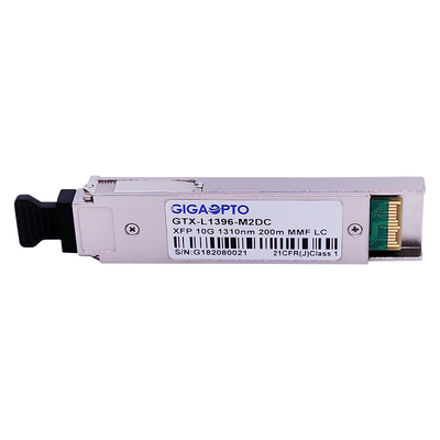 point de gel optique 1310nm MMF 220m de module d'émetteur-récepteur de 10G XFP LRM au-dessus des DOM d'OM3 MMF