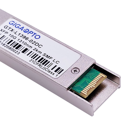 Les DOM de l'émetteur-récepteur 1310nm SMF 2km du duplex XFP 10GBASE-LR Lite de LC