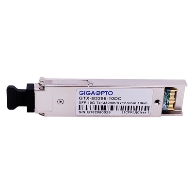 Module 1330nm d'émetteur-récepteur de BIDl 10Gbps XFP/DOM de 1270nm 10km LC
