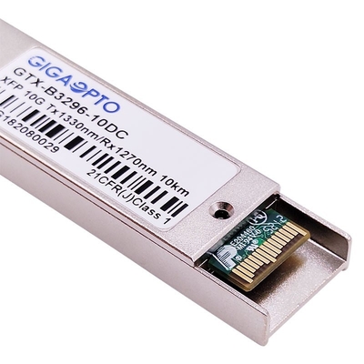 Module 1330nm d'émetteur-récepteur de BIDl 10Gbps XFP/DOM de 1270nm 10km LC