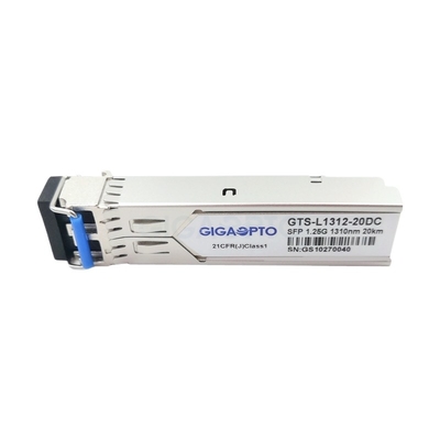 Émetteur-récepteur compatible du module 1310nm SMF 20km de Cisco GLC-LH-SM-20 SFP
