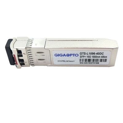 modules d'émetteur-récepteur de 1550nm 10Gbase-ER Cisco SMF LC pour SFP-10G-ER