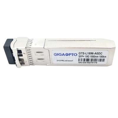 eZR compatible du module 10GBASE d'émetteur-récepteur de fibre de 100km 1550nm Cisco