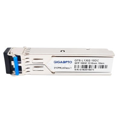 module optique compatible 1310nm 15km d'émetteur-récepteur de 155Mbps SFP Cisco MFELX1