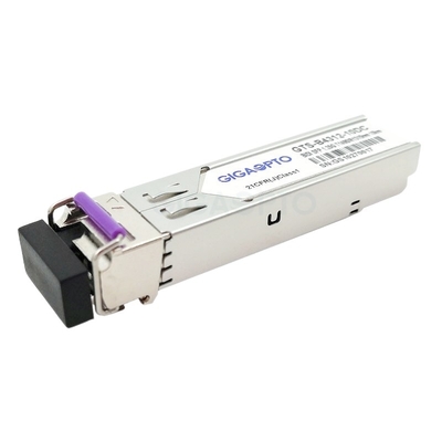 Émetteur-récepteur de 1000BASE-BX Cisco SFP BiDi TX1490nm/RX1310nm SMF 10km pour GLC-BX-D