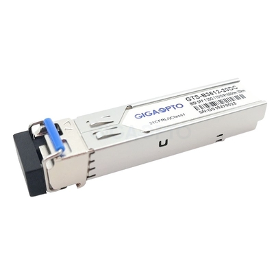 Module compatible TX1310nm RX1550nm 20km d'émetteur-récepteur de 1000BASE-BX Cisco GLC-BX-20U SFP