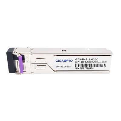 1000BASE-BX SFP bidirectionnel Cisco SFP compatible 40km SMF pour GLC-BX40-DA