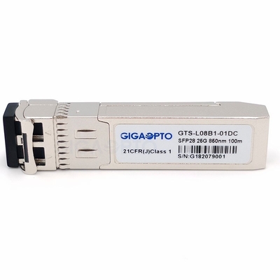 module optique 100m d'émetteur-récepteur de 850nm SFP28 pour MMF Cisco SFP-25G-SR-S