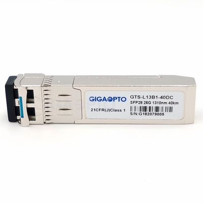 Module optique 1310nm SMF 40km d'émetteur-récepteur de Cisco SFP-25G-ER-S