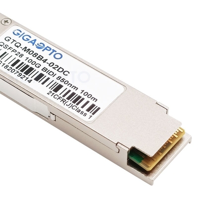 module optique d'émetteur-récepteur du duplex LC de 100m MMF pour Cisco QSFP28-BIDI-100G