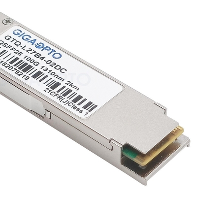 Module optique 2km SMF LC de l'émetteur-récepteur QSFP28 pour Cisco QSFP-100G-CWDM4-S