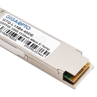module d'émetteur-récepteur de fibre de 1310nm LWDM pour Cisco QSFP-100G-ER4L-X