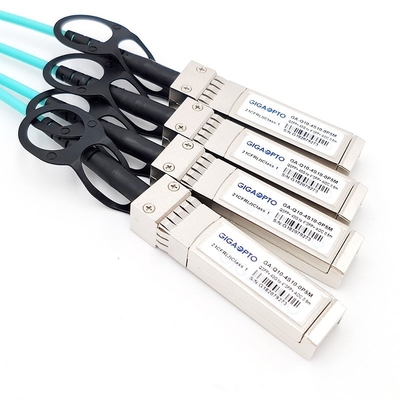 Évasion Cisco QSFP-4X10G-AOC QSFP+ compatible à 4x10G SFP+