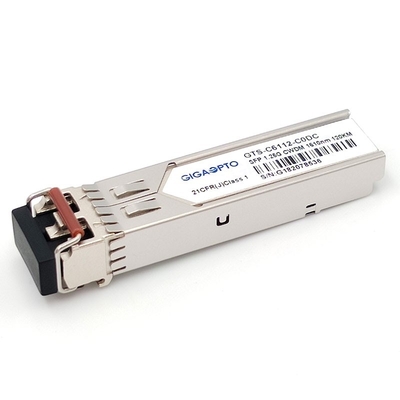 Module duplex compatible d'émetteur-récepteur de CWDM-SFP-1610-120 Cisco SFP 120km LC