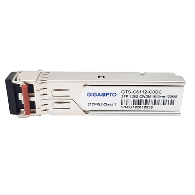 Module duplex compatible d'émetteur-récepteur de CWDM-SFP-1610-120 Cisco SFP 120km LC