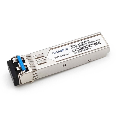 100GHz C17-C61 1000BASE-DWDM SFP 40km SMF pour Cisco DWDM-SFP-xxxx-40