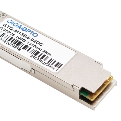 Module compatible des émetteurs-récepteurs 1310nm de QSFP28-PSM4-100G CISCO MTP/MPO-12 SMF 2km