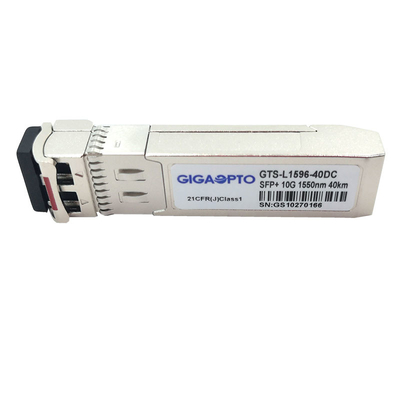 émetteur-récepteur JG234A 40km SMF de 1550nm HPE X130 10G-ER SFP pour l'Ethernet et le Data Center