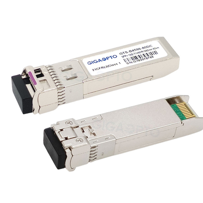émetteurs-récepteurs compatibles 1490nm TX/1550nm SFP-10G-BX80U de 10Gbps Cisco