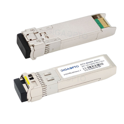 émetteurs-récepteurs compatibles de Cisco de ZR de 10G BIDI pour SMF SFP-10G-BX80D