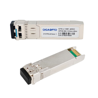 Module optique compatible 1310nm SMF 40km d'émetteur-récepteur de HPE Aruba SFP28-25GER-31