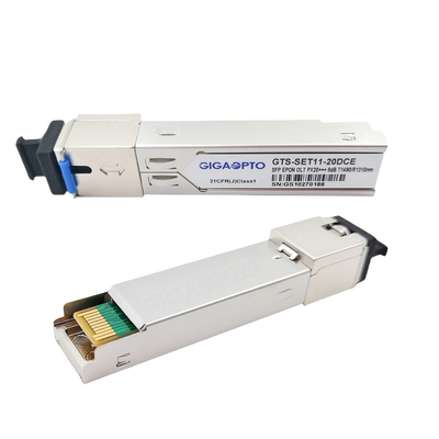 Émetteur-récepteur de Sc du module 1490nm TX 9dBm PX40 20km de GEPON/FTTx EPON OLT SFP