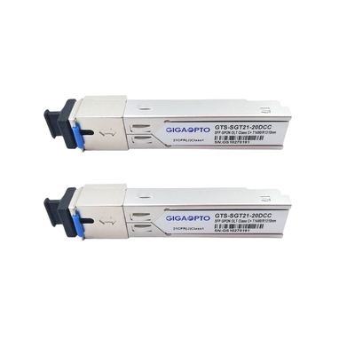 Sc compatible DDM du module 20km de l'émetteur-récepteur OLT C+ de Cisco CGP-SFP-OC GPON SFP