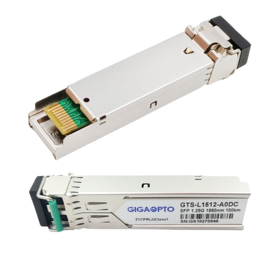module de 1550nm 100km Cisco SFP, émetteurs-récepteurs compatibles de GLC-EZX-SM-100 CISCO