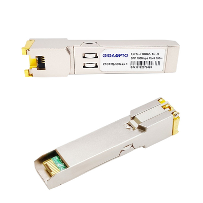 Cisco GLC-FE-T, module Cat5/6/6a de cuivre de l'émetteur-récepteur RJ-45 de 100m SFP