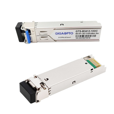 Ethernet compatible TX1310nm RX1490nm 10km SMF de Cisco GLC-BX-U SFP BiDi 1.25G