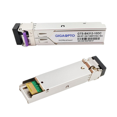 Émetteur-récepteur de 1000BASE-BX Cisco SFP BiDi TX1490nm/RX1310nm SMF 10km pour GLC-BX-D
