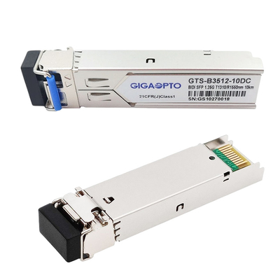 Émetteur-récepteur compatible 10km de T1310nm/R1550nm Cisco GLC-BX-10U SFP BIDI
