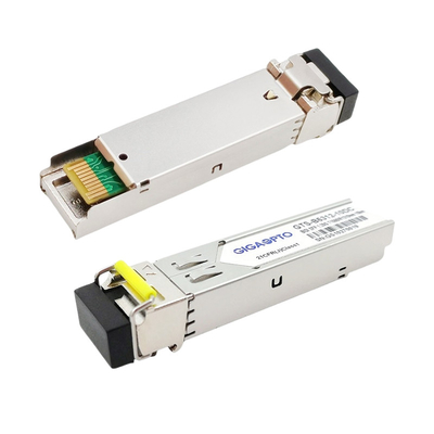Module 10km d'émetteur-récepteur de TX1550nm RX1310nm Cisco 1000BASE-BX SFP pour SMF GLC-BX-10D