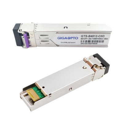 Émetteur-récepteur de 1000BASE-BX SFP 1490nm/1550nm Cisco BIDI LC 120km pour SMF GLC-BX120-U