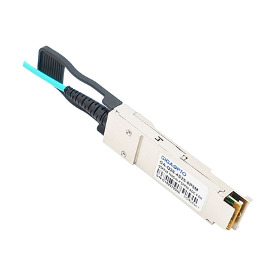 100G QSFP28 au câble à fibres optiques actif AOC de 4x25G SFP28 pour Cisco QSFP-4SFP25G-AOC