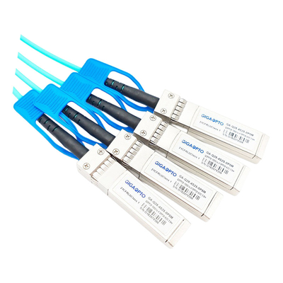 100G QSFP28 au câble à fibres optiques actif AOC de 4x25G SFP28 pour Cisco QSFP-4SFP25G-AOC