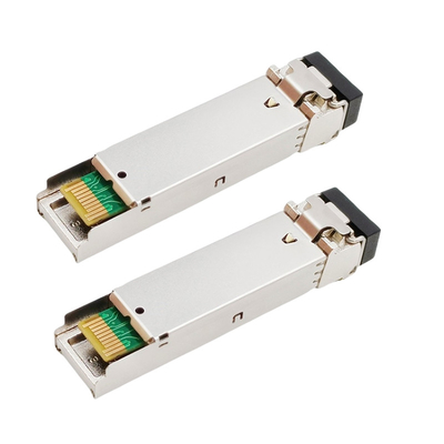 Émetteur-récepteur Tx1310nm Rx1490nm 10km SMF LC de WDM de 1000BASE-BX SFP pour HP JD098B