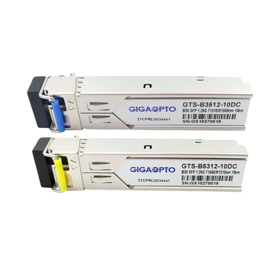 1000BASE module de l'émetteur-récepteur 10km de WDM BIDI T1310nm R1550nm pour HP SFP-1G-BXD-10