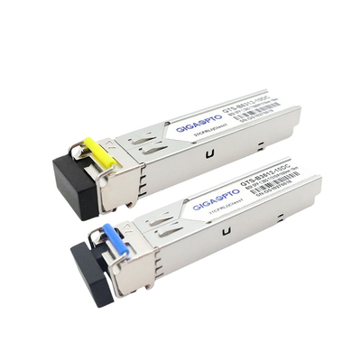 Émetteurs-récepteurs compatibles RX1310nm HP SFP-1G-BXU-10 de câble de TX1550nm SMF